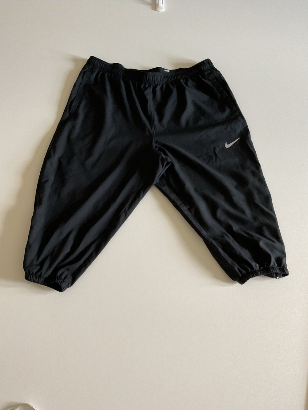 Nike Dri-Fit Black Cropped Activewear Pants XL Great Condition